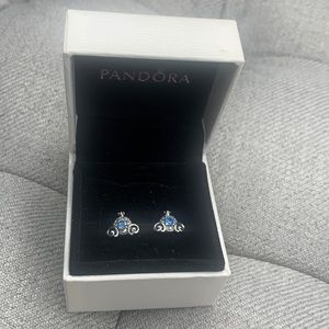 Cinderella Pandora Earrings